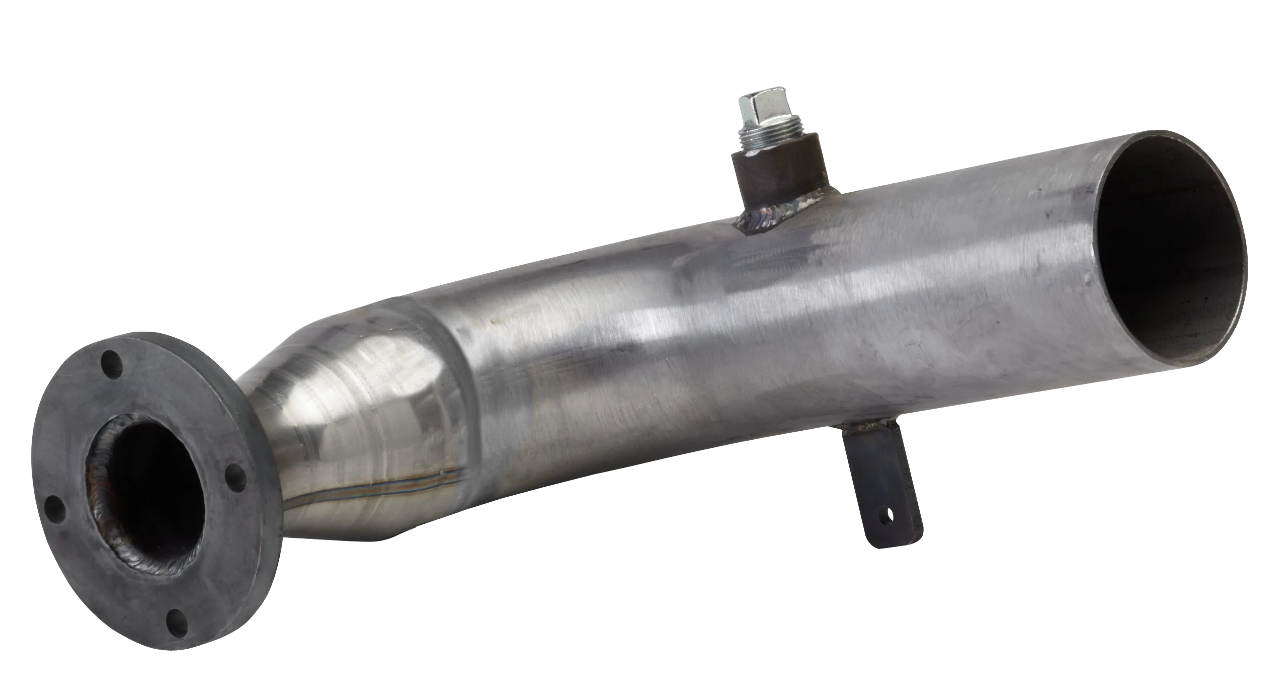 Fabricated chiller tube with specialized end forms for HVAC applications