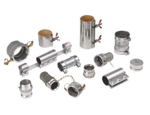 H-P Products coupling collection for pneumatic conveying and industrial vacuum systems