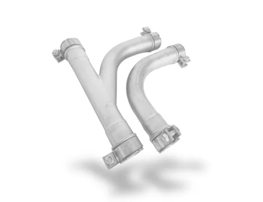 Industrial vacuum fittings including TYs and YLs for routing vacuum lines