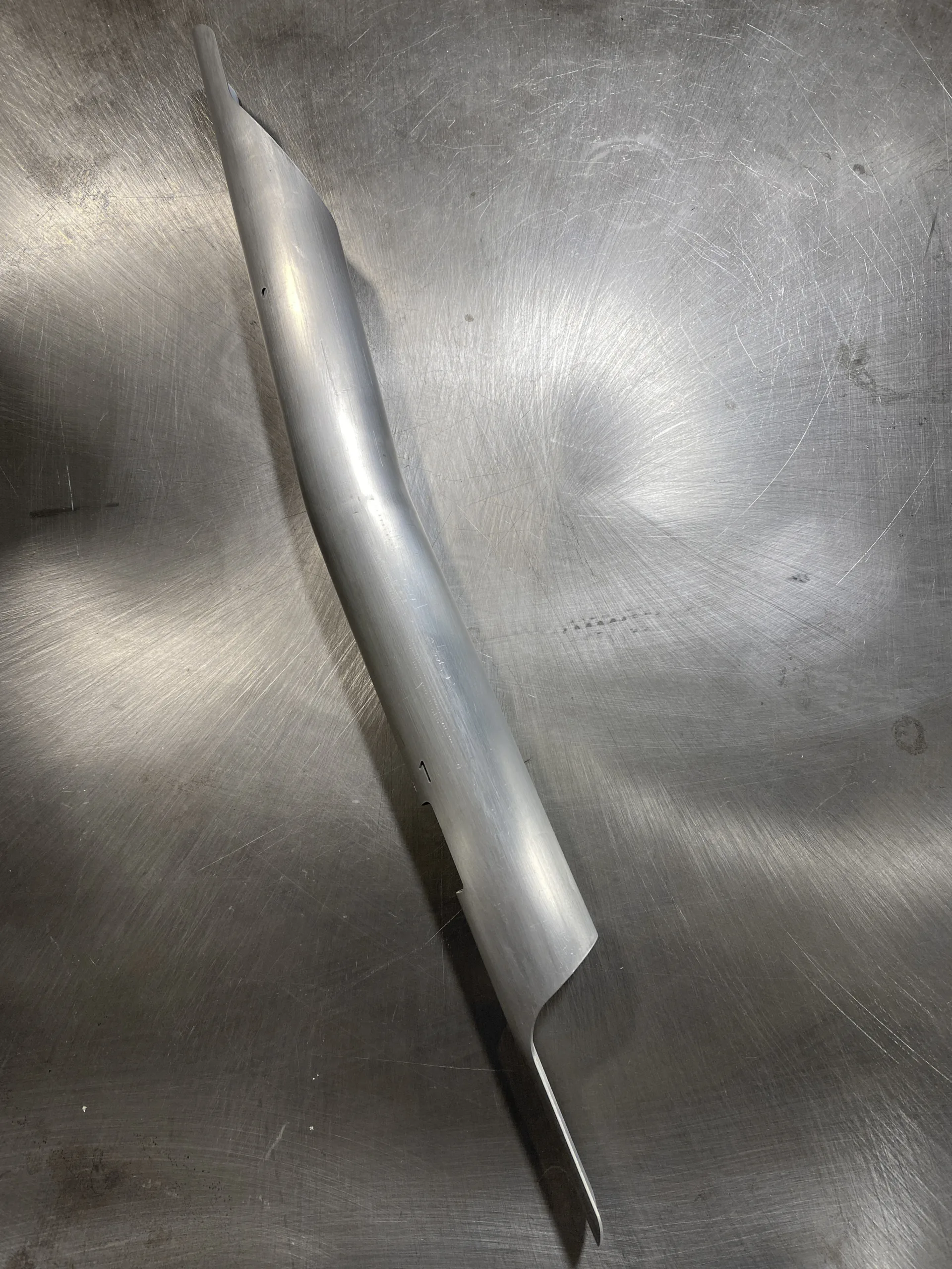 Laser-cut tube part at H-P Products